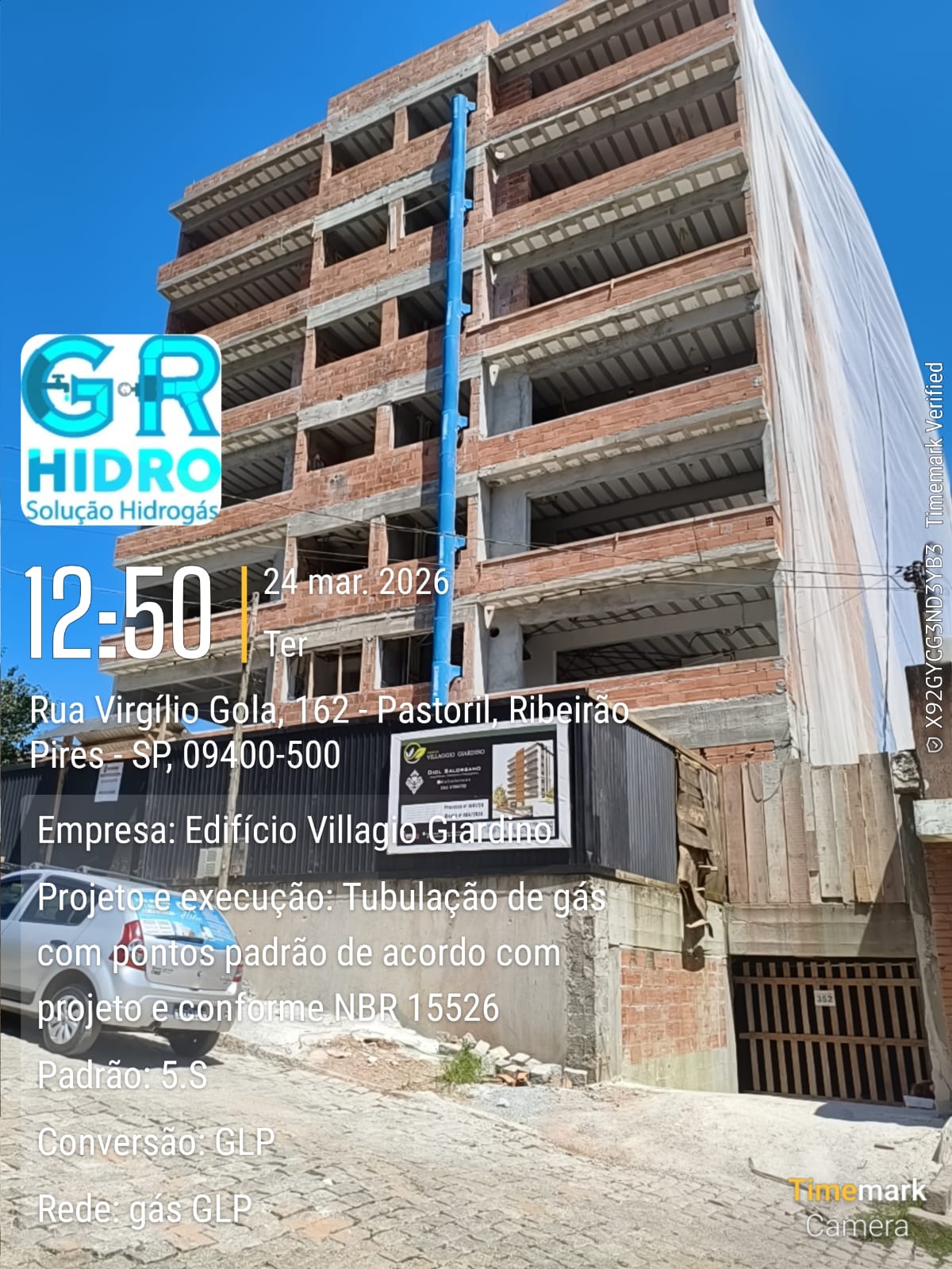 Instalação de Tubulação de Gás